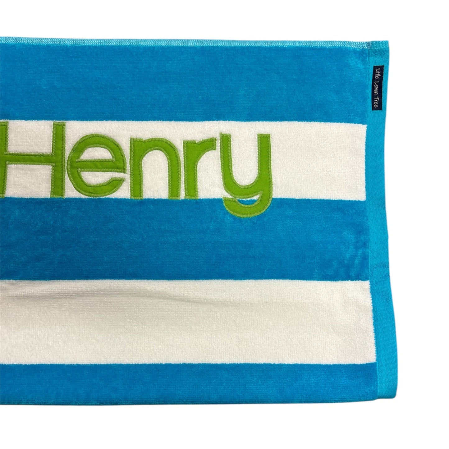Personalised Beach Towel | Aqua