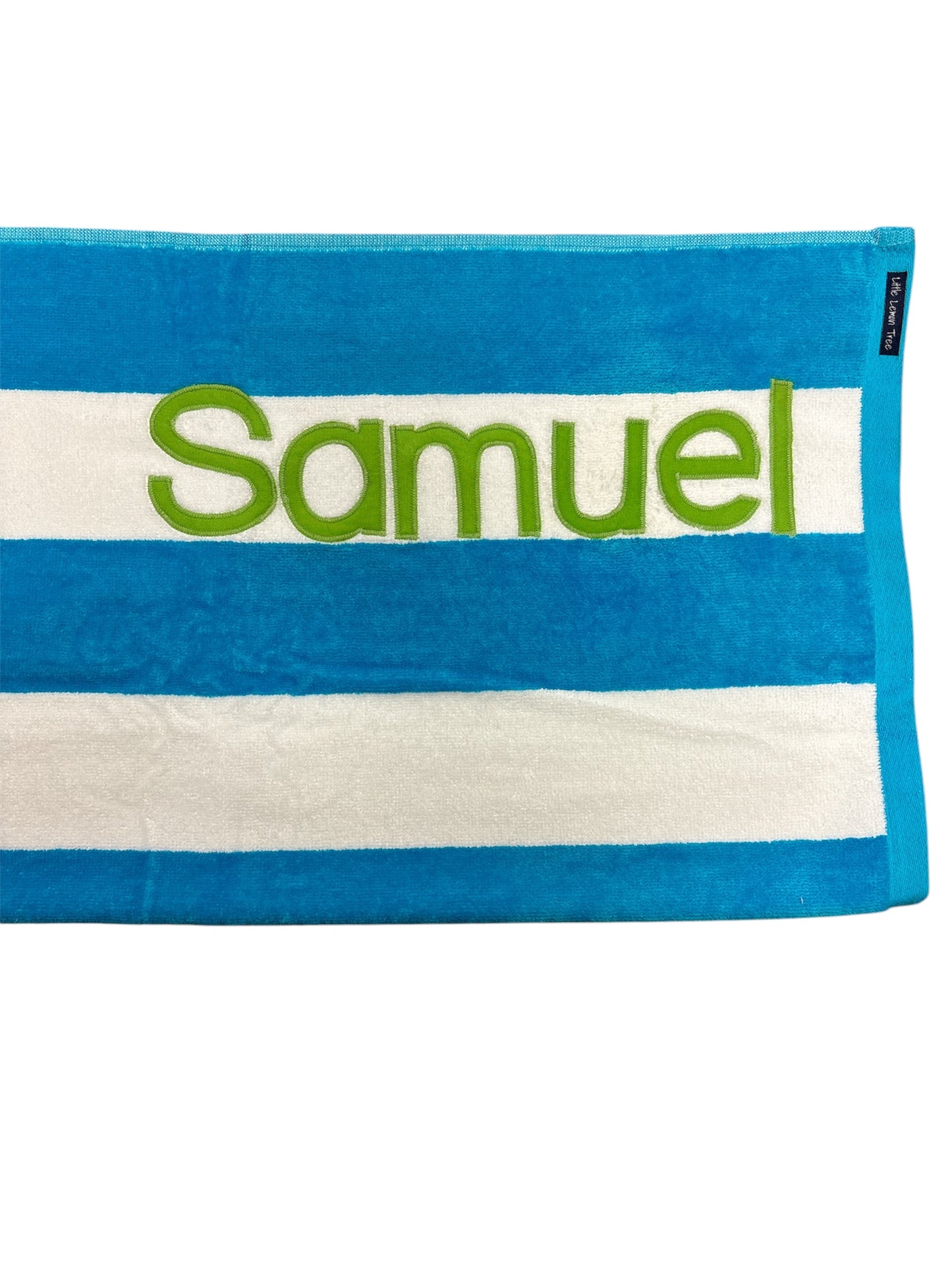 Personalised Beach Towel | Aqua