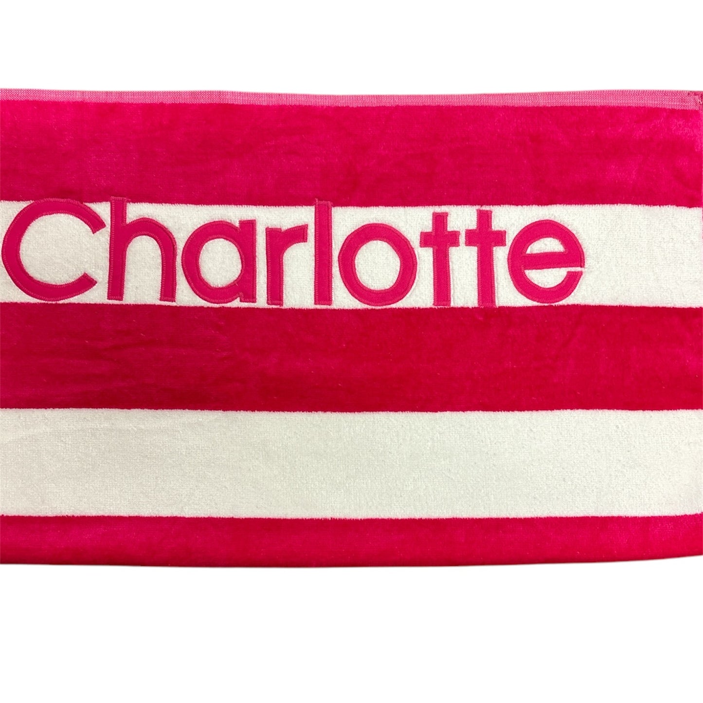 Personalised Beach Towel | Pink