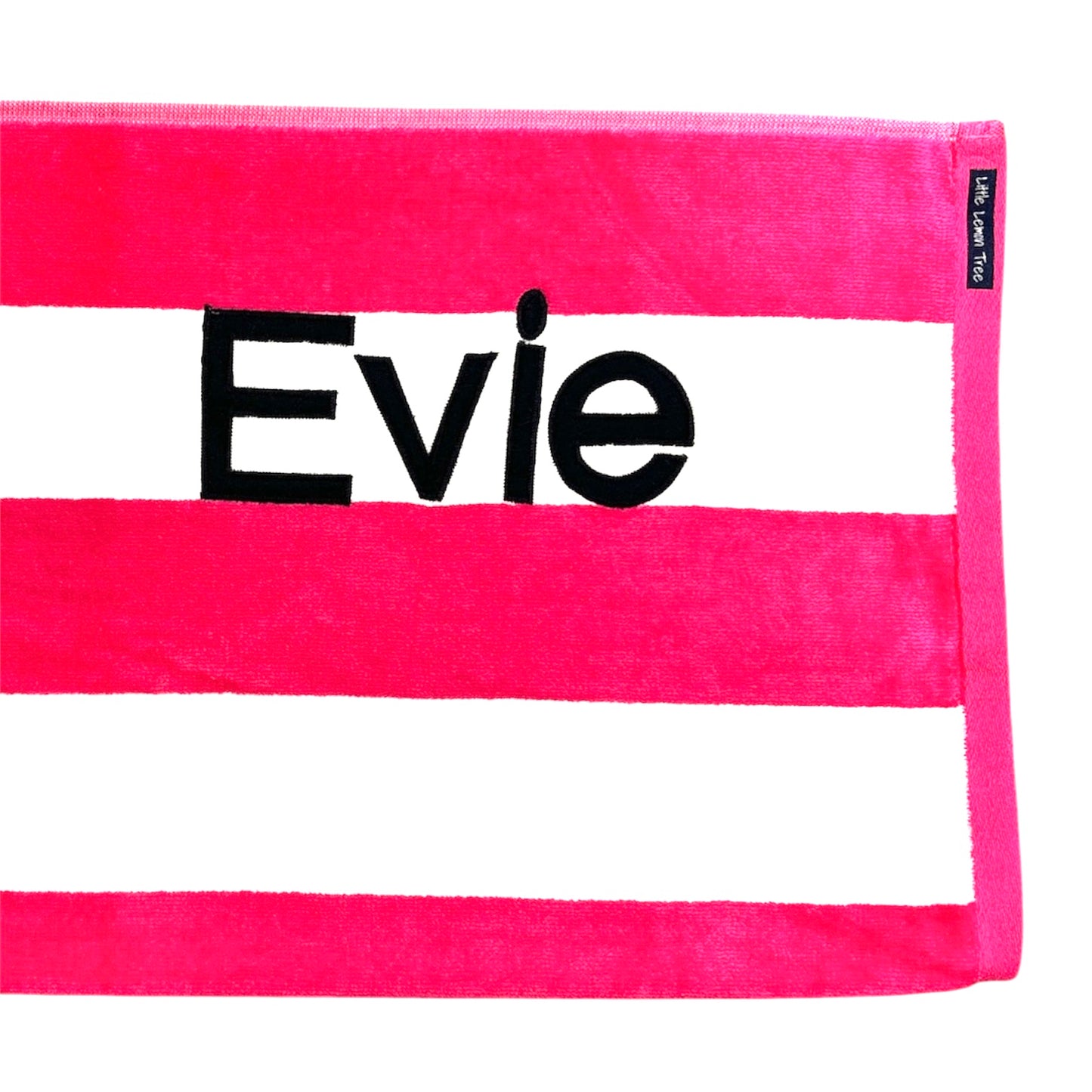 Personalised Beach Towel | Pink