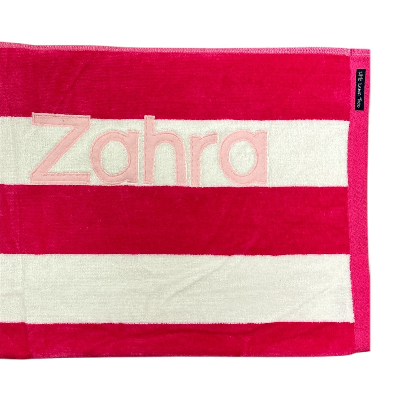 Personalised Beach Towel | Pink