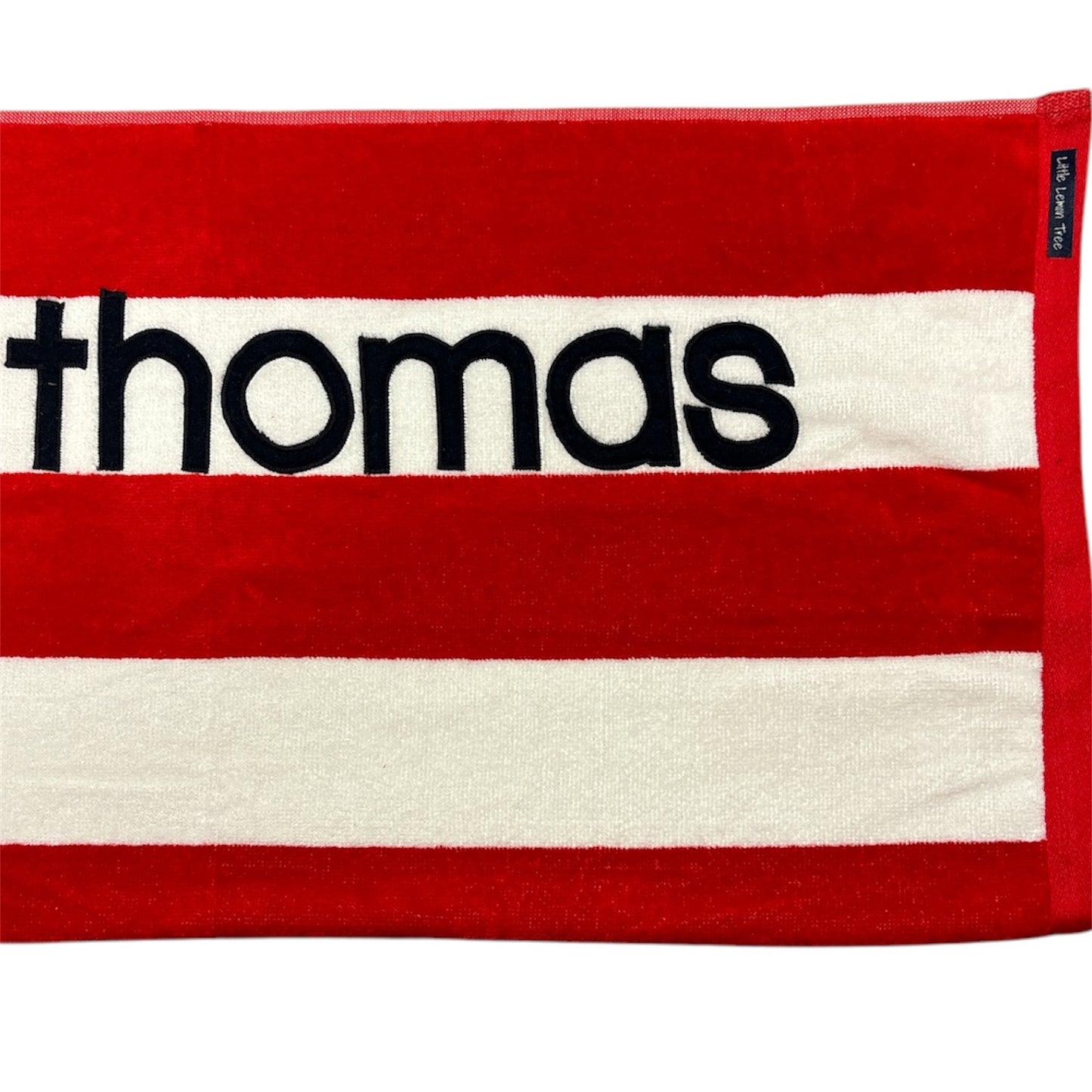 Personalised Beach Towel | Red