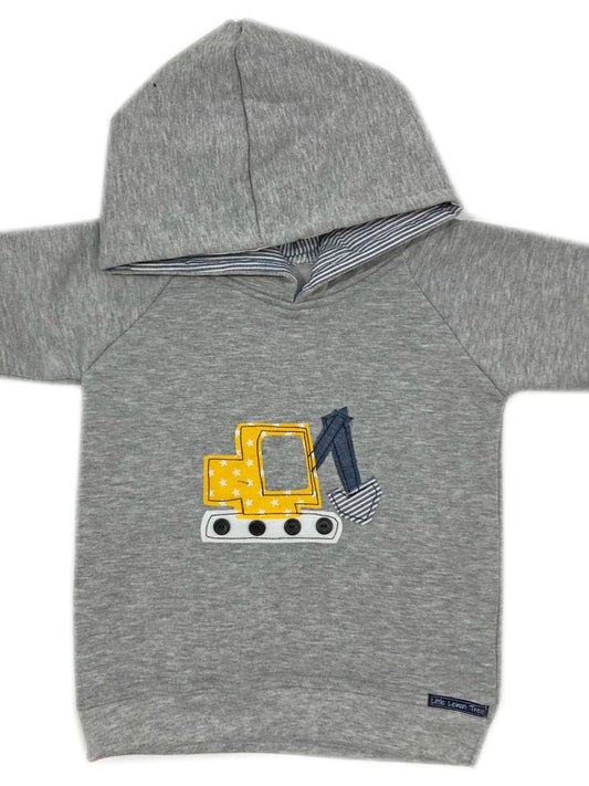 Hoodie | Digger on Light Grey