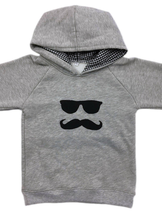 Hoodie | Cool Dude on Grey