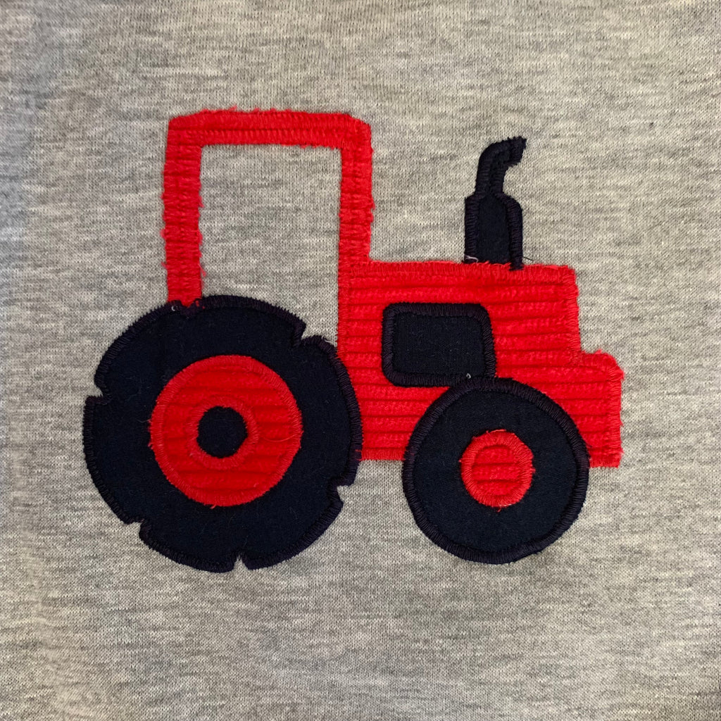 Crew | Red Tractor on Grey