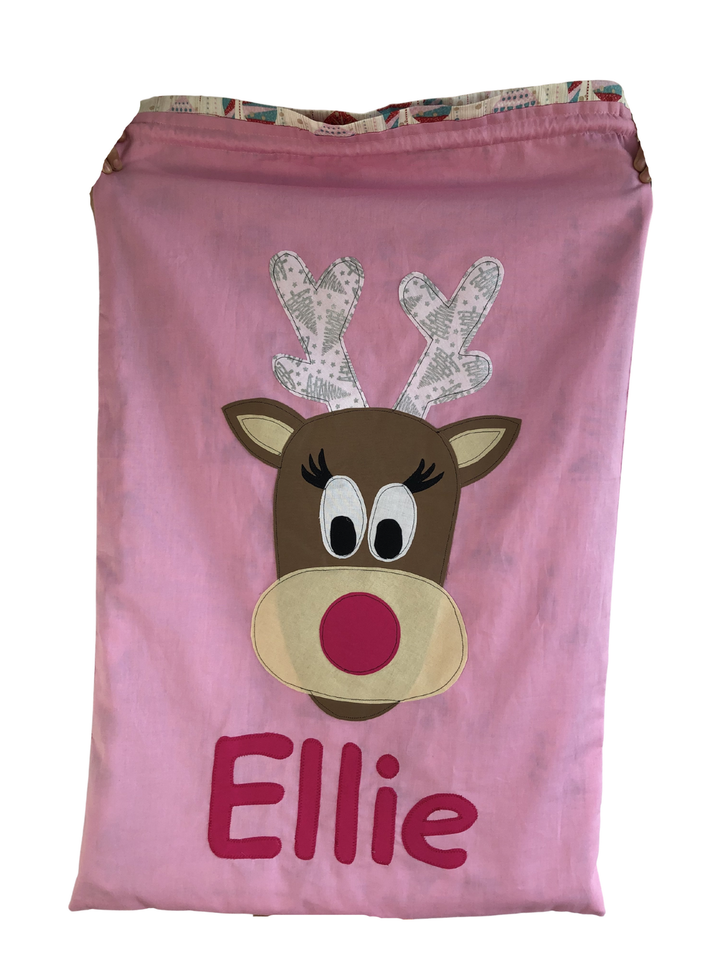 Reindeer Santa Sack